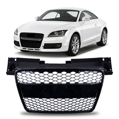 Kühlergrill Hochglanz Schwarz passend für Audi TT 8J 2006-2014