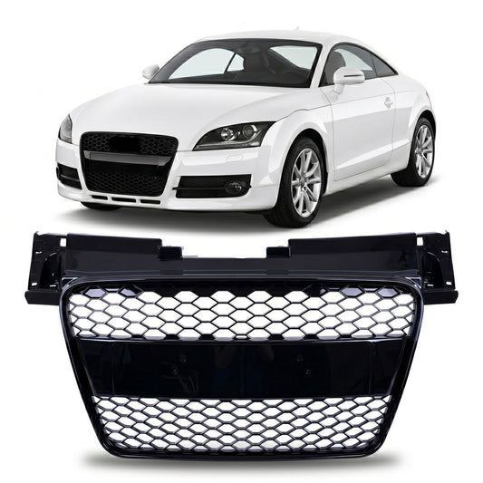 Kühlergrill Hochglanz Schwarz passend für Audi TT 8J 2006-2014