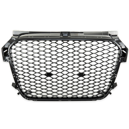 Frontgrill Hochglanz Schwarz passend für Audi A1 8X 2011-2015