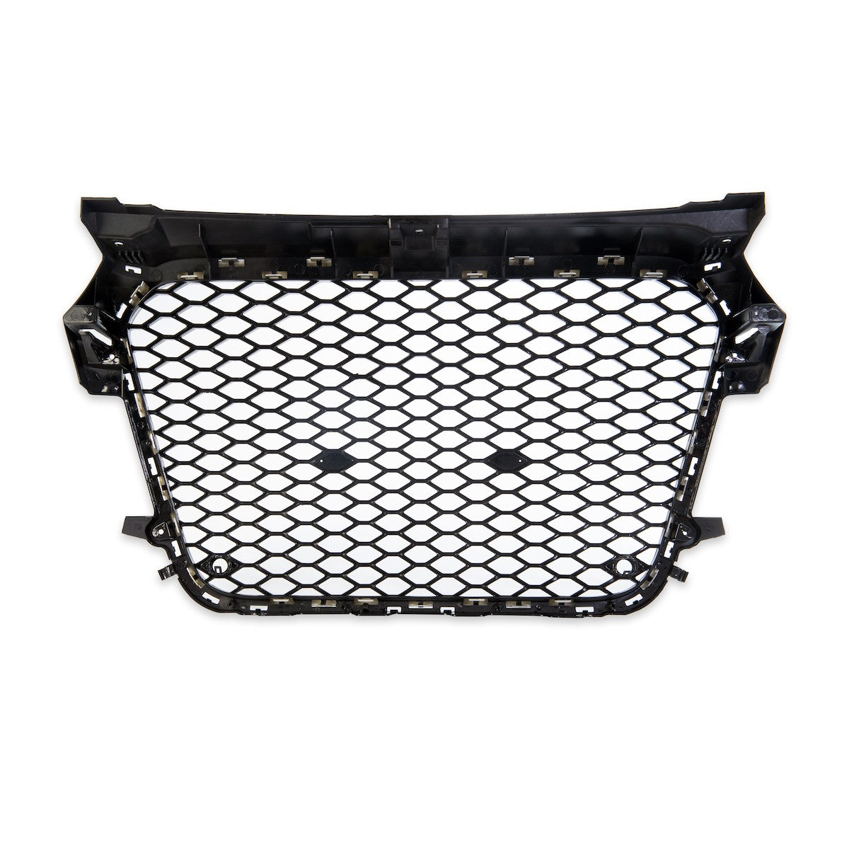 Frontgrill Silber & Hochglanz Schwarz passend für Audi A1 8X 2010-2015