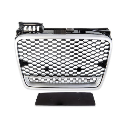 Sportgrill Silber passend für Audi A4 B7 8E Limousine Avant 2004-2007