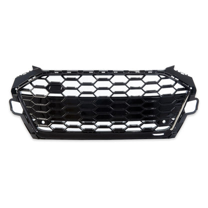 Kühlergrill Hochglanz Schwarz passend für Audi A4 B9 8W Facelift 2020-2024