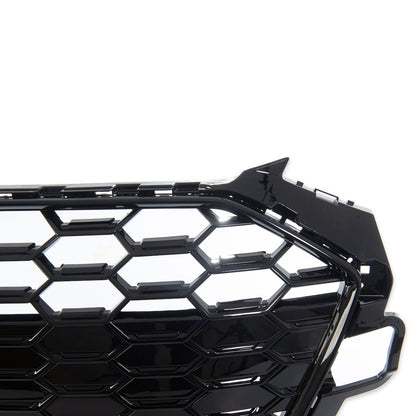 Kühlergrill Hochglanz Schwarz passend für Audi A4 B9 8W Facelift 2020-2024