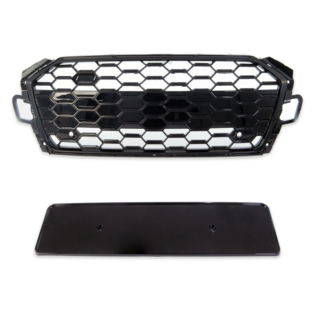 Sportgrill Hochglanz Schwarz passend für Audi A5 F5 Coupé Cabrio Sportback 20-24