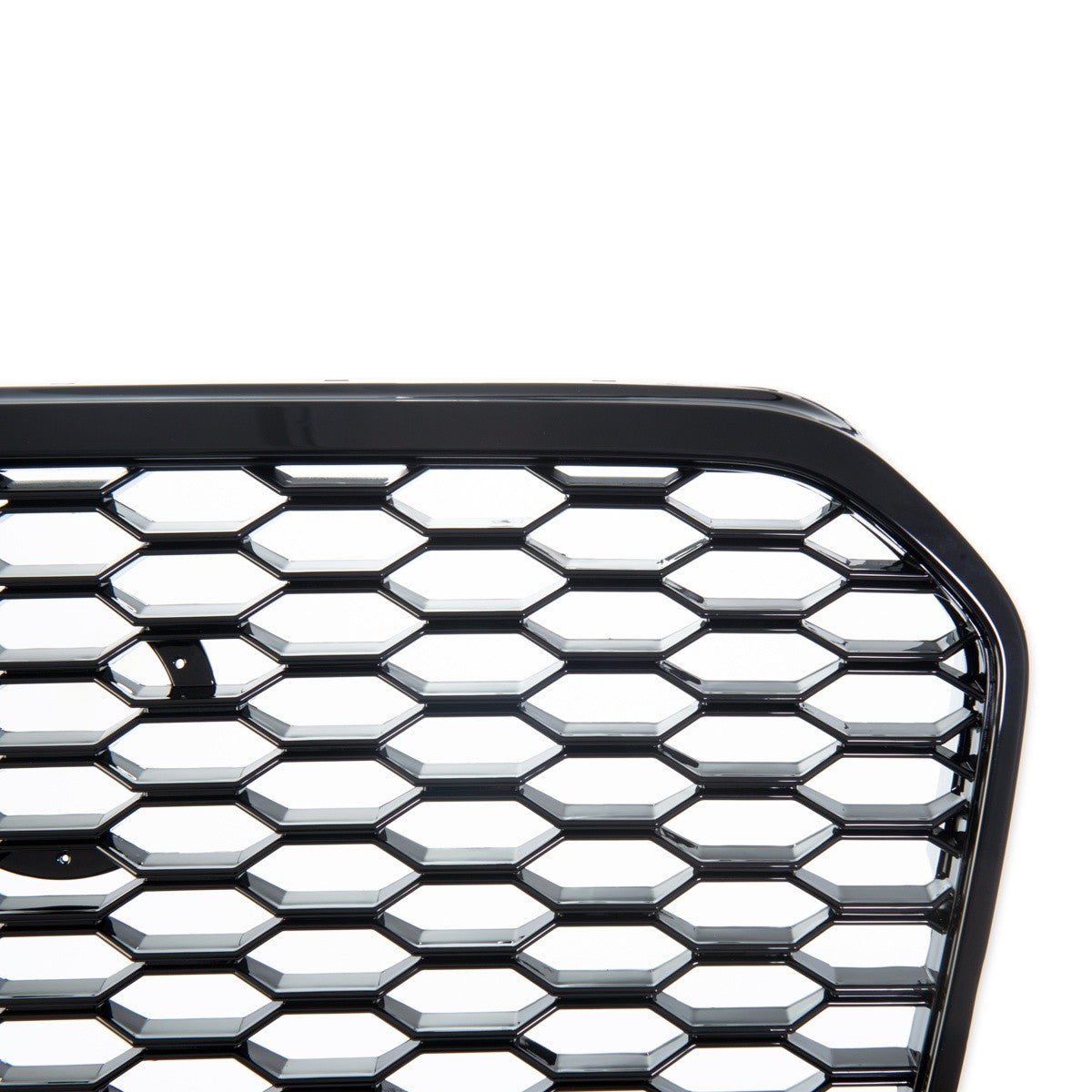 Sportgrill Hochglanz Schwarz mit PDC passend für Audi A6 C7 4G 2015-2018