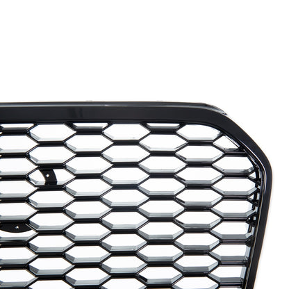 Sportgrill Hochglanz Schwarz mit PDC passend für Audi A6 C7 4G 2015-2018