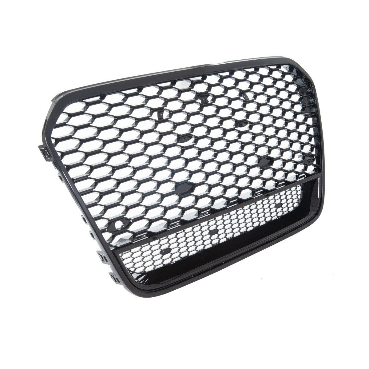 Sportgrill Hochglanz Schwarz mit PDC passend für Audi A6 C7 4G 2015-2018