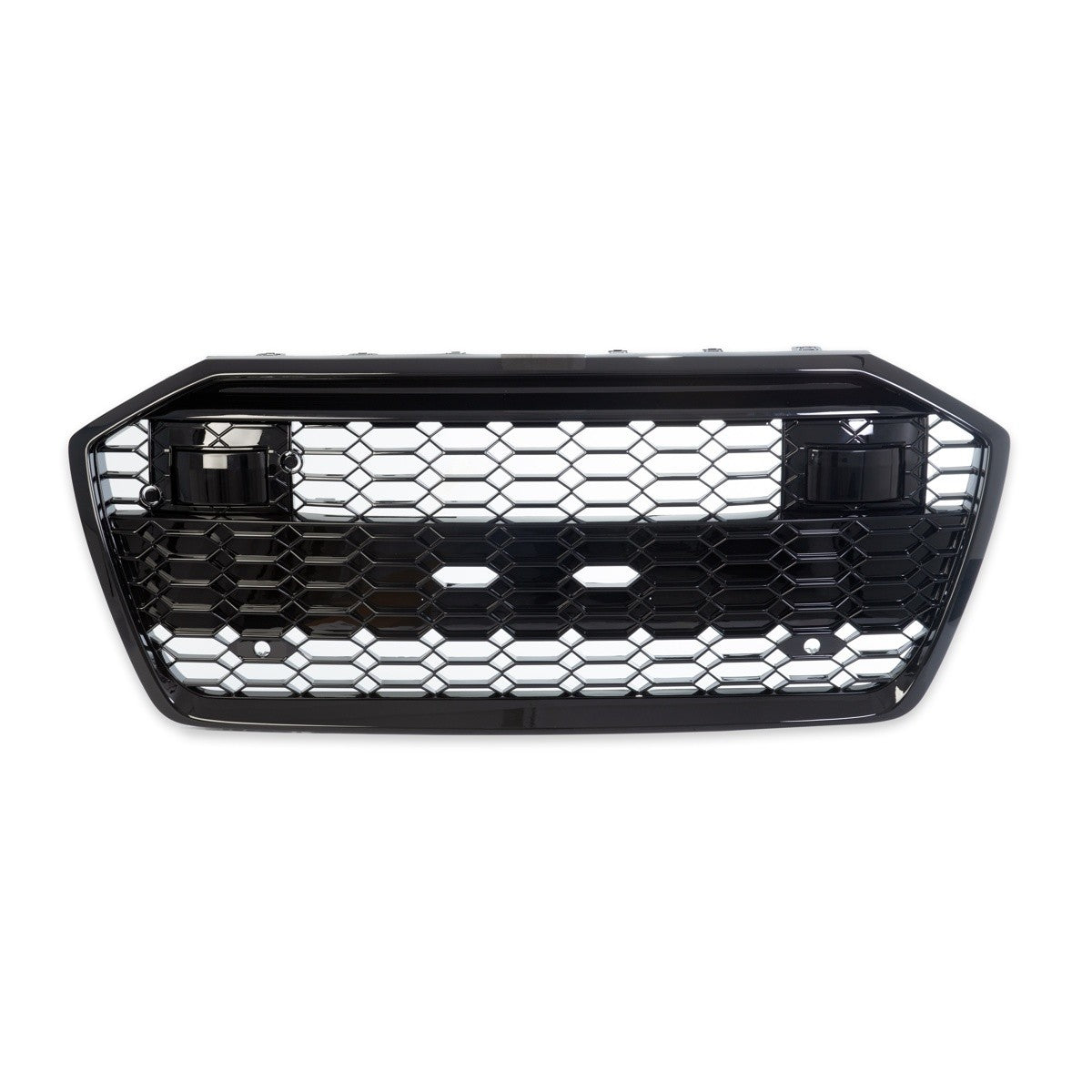 Sportgrill Hochglanz Schwarz passend für Audi A6 C8 4A Limousine Avant 2018-2024