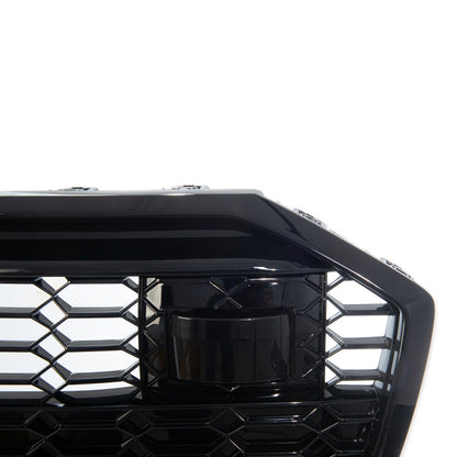 Sportgrill Hochglanz Schwarz passend für Audi A6 C8 4A Limousine Avant 2018-2024