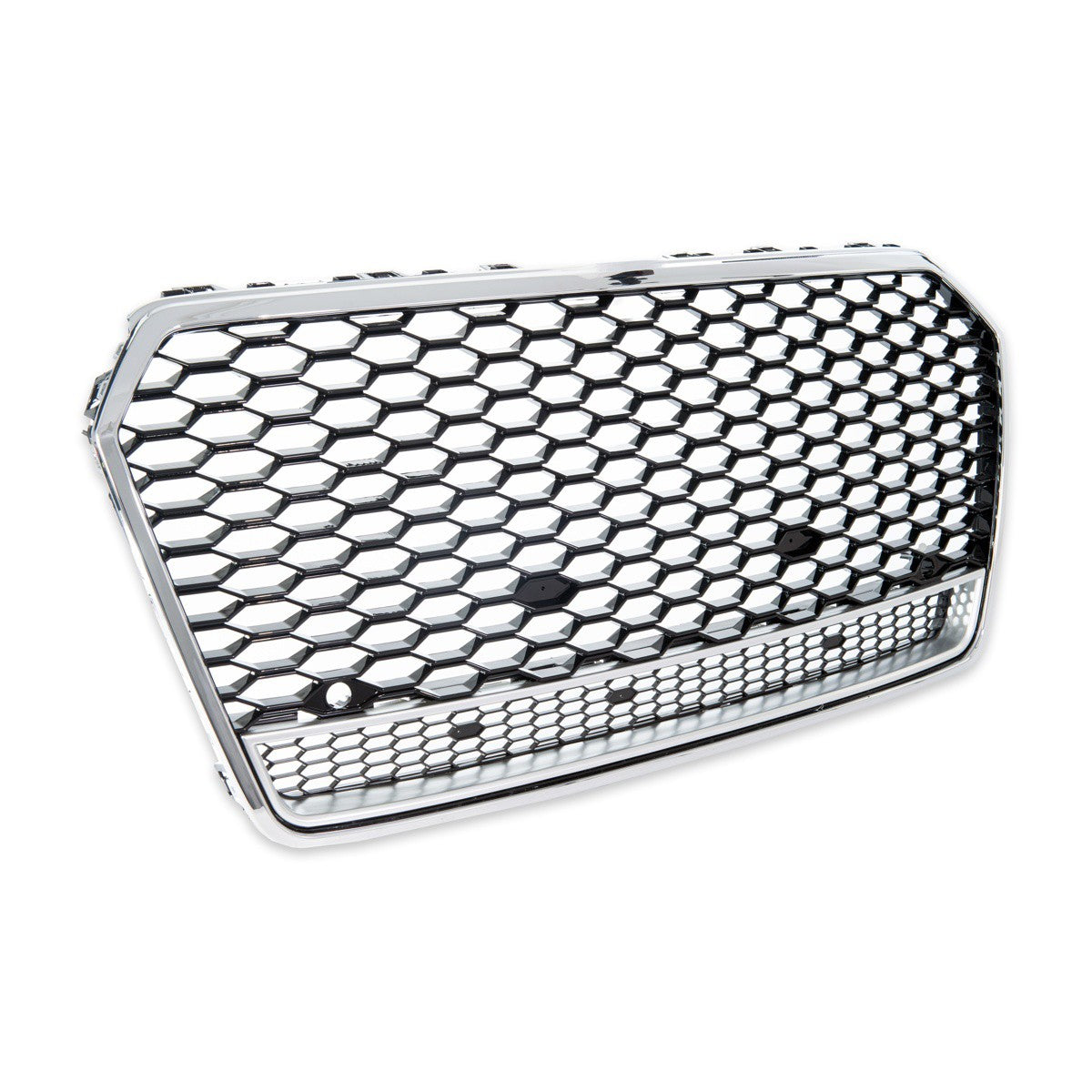 Sportgrill Chrom & Hochglanz Schwarz passend für Audi A7 4G Sportback 2014-2018
