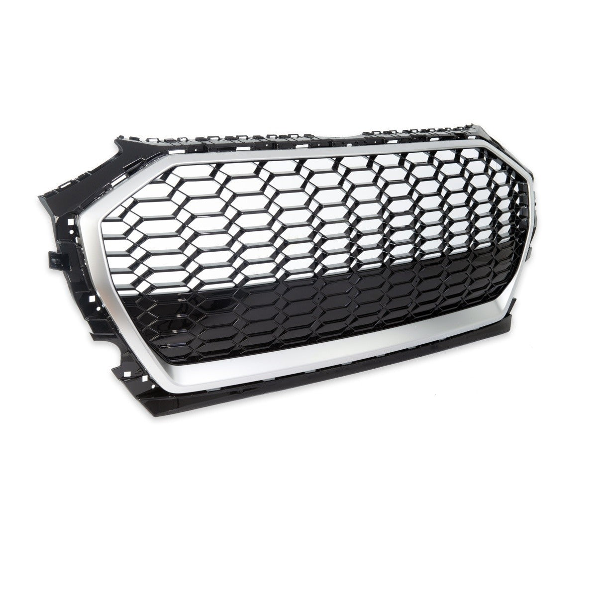 Kühlergrill Silber passend für Audi Q5 FY Facelift 2020->>