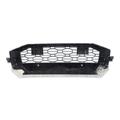 Sportgrill Silber Matt & Hochglanz Schwarz passend für Audi Q8 2019-heute