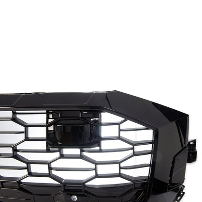 Kühlergrill Hochglanz Schwarz passend für Audi Q8 (4M) 2019-2024