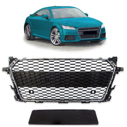 Kühlergrill Chrom & Schwarz passend für Audi TT 8S 2014-2018