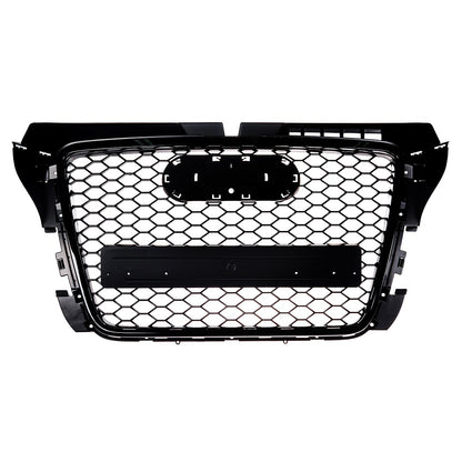 Hochglanz Schwarz Frontkühlergrill passend für Audi A3 8P Facelift 2008-2012