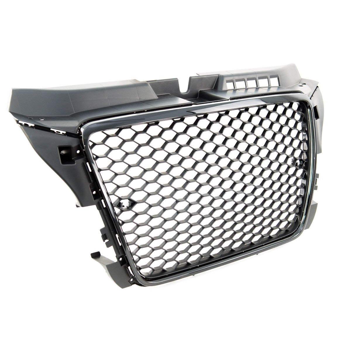 Sportgrill Hochglanz Schwarz mit PDC passend für Audi A3 8P 2008-2012