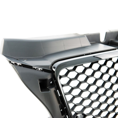 Sportgrill Hochglanz Schwarz mit PDC passend für Audi A3 8P 2008-2012