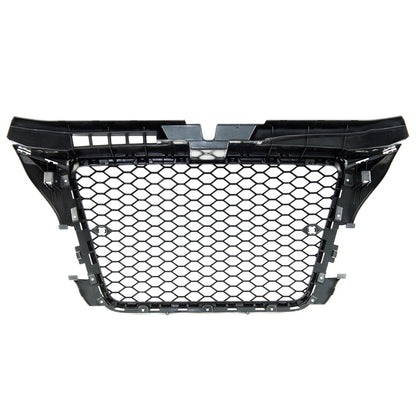Sportgrill Hochglanz Schwarz mit PDC passend für Audi A3 8P 2008-2012