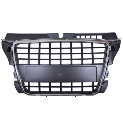 Sportgrill Chrom & Schwarz passend für Audi A3 8P Facelift 2008-2012