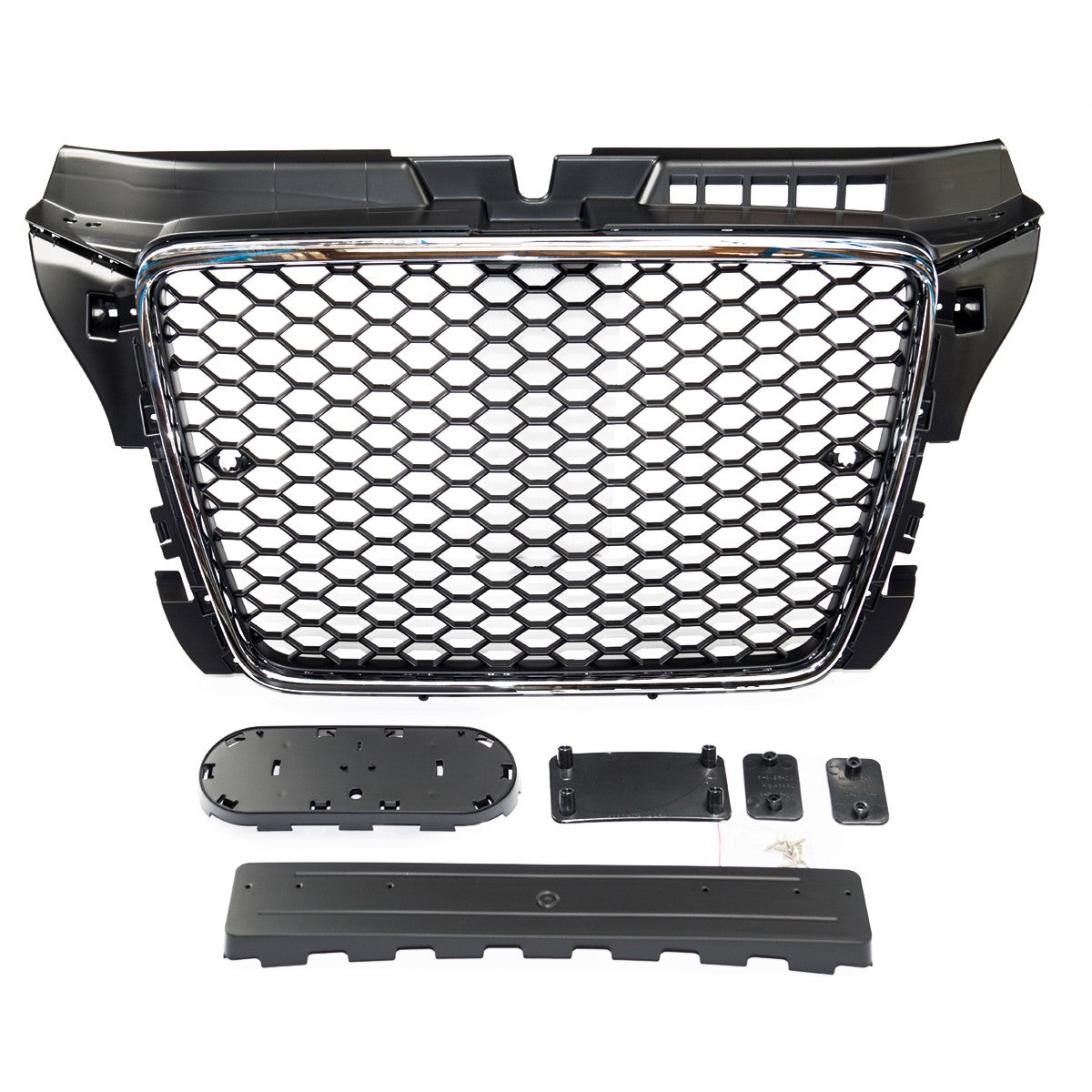 Sportgrill Chrom & Schwarz passend für Audi A3 8P Facelift 2008-2012