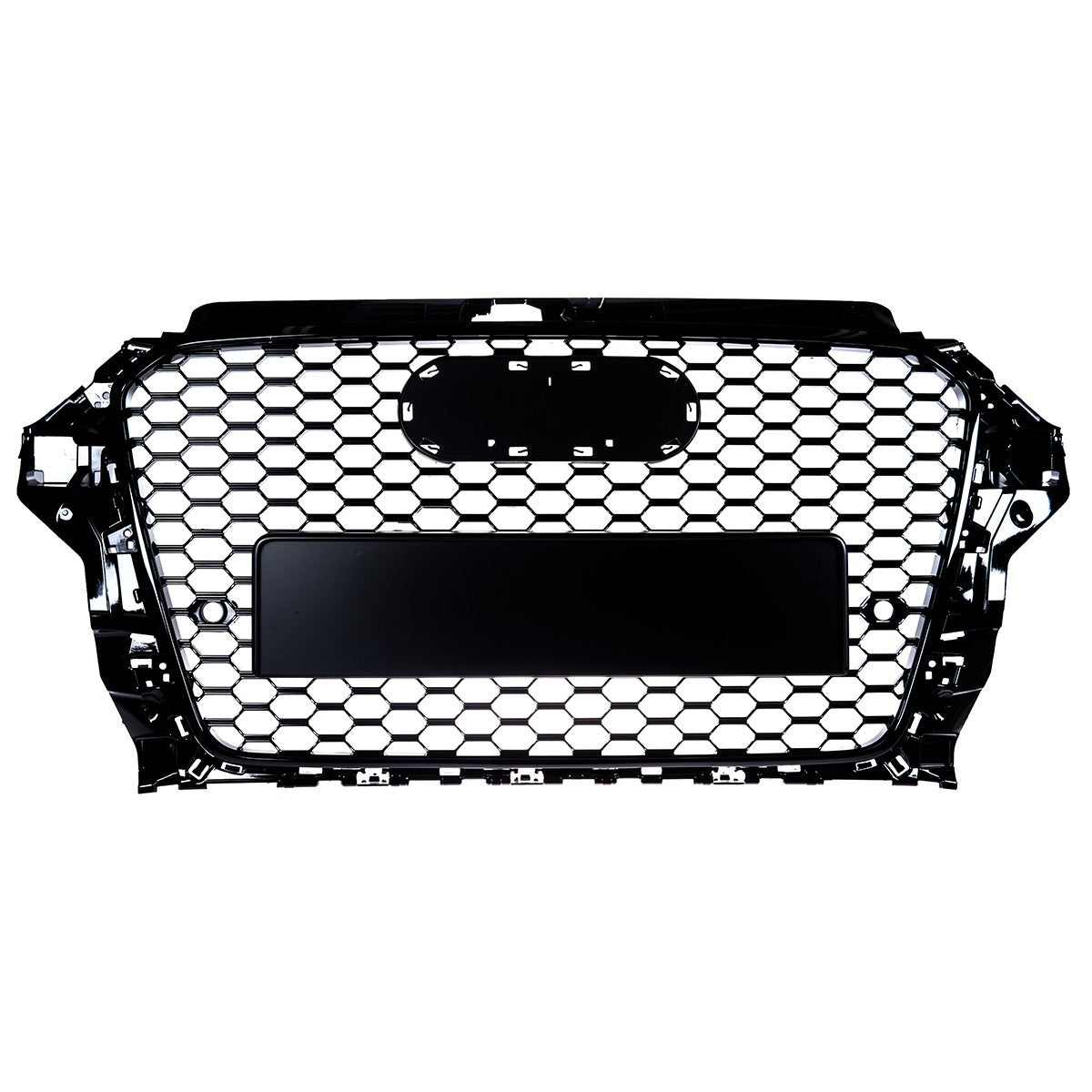 Sportgrill Hochglanz Schwarz passend für Audi A3 8V 2012-2016