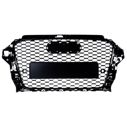 Sportgrill Hochglanz Schwarz passend für Audi A3 8V 2012-2016