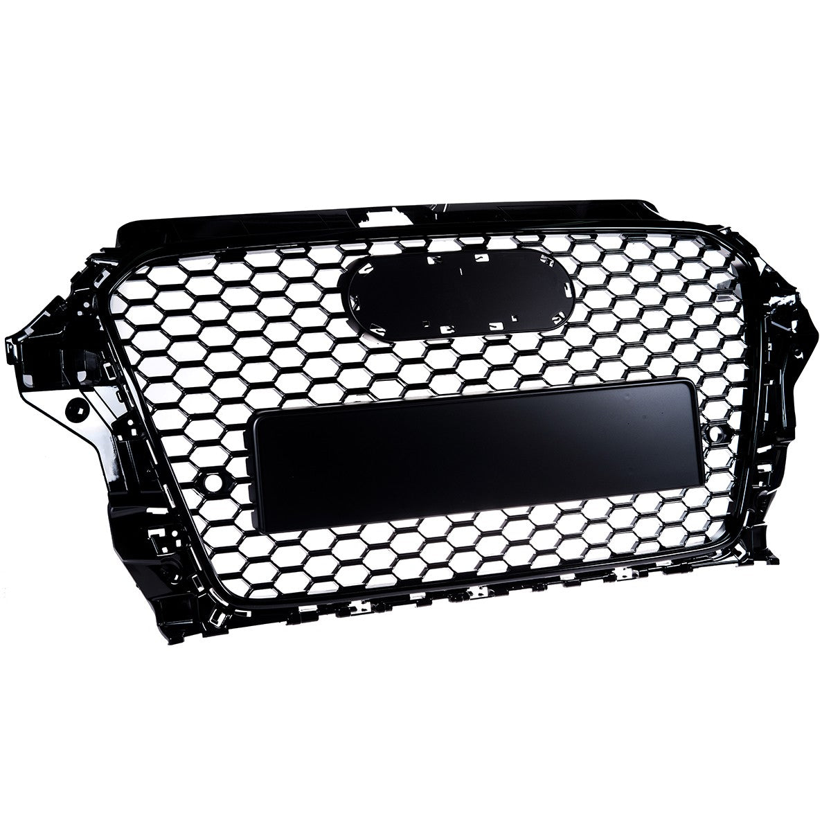 Sportgrill Hochglanz Schwarz passend für Audi A3 8V 2012-2016