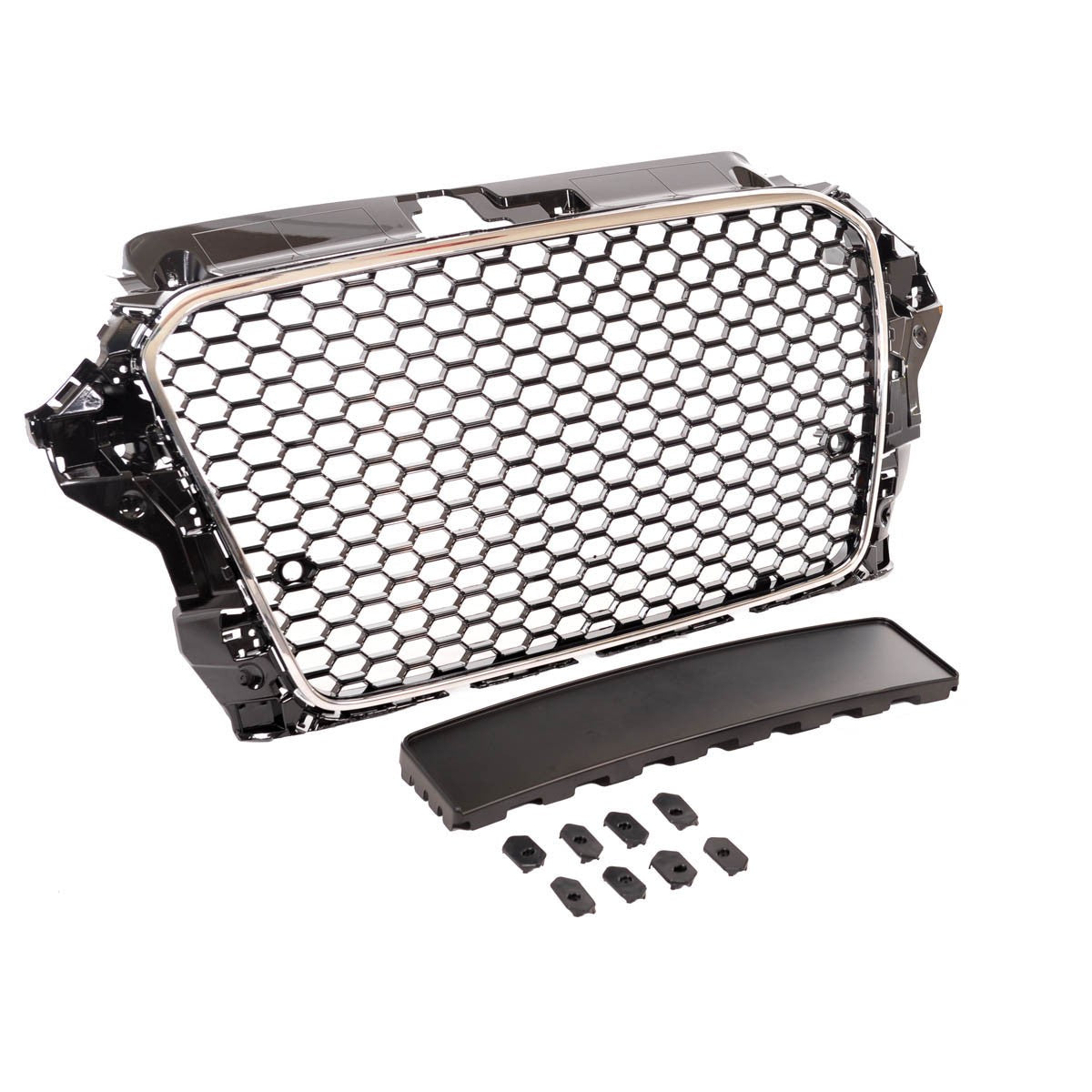 Sportgrill Chrom & Schwarz passend für Audi A3 8V 2012-2016
