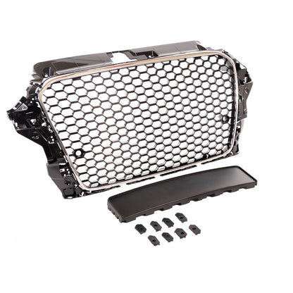 Sportgrill Chrom & Schwarz passend für Audi A3 8V 2012-2016