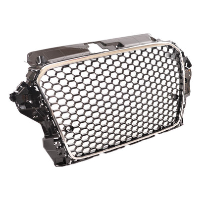 Sportgrill Chrom & Schwarz passend für Audi A3 8V 2012-2016