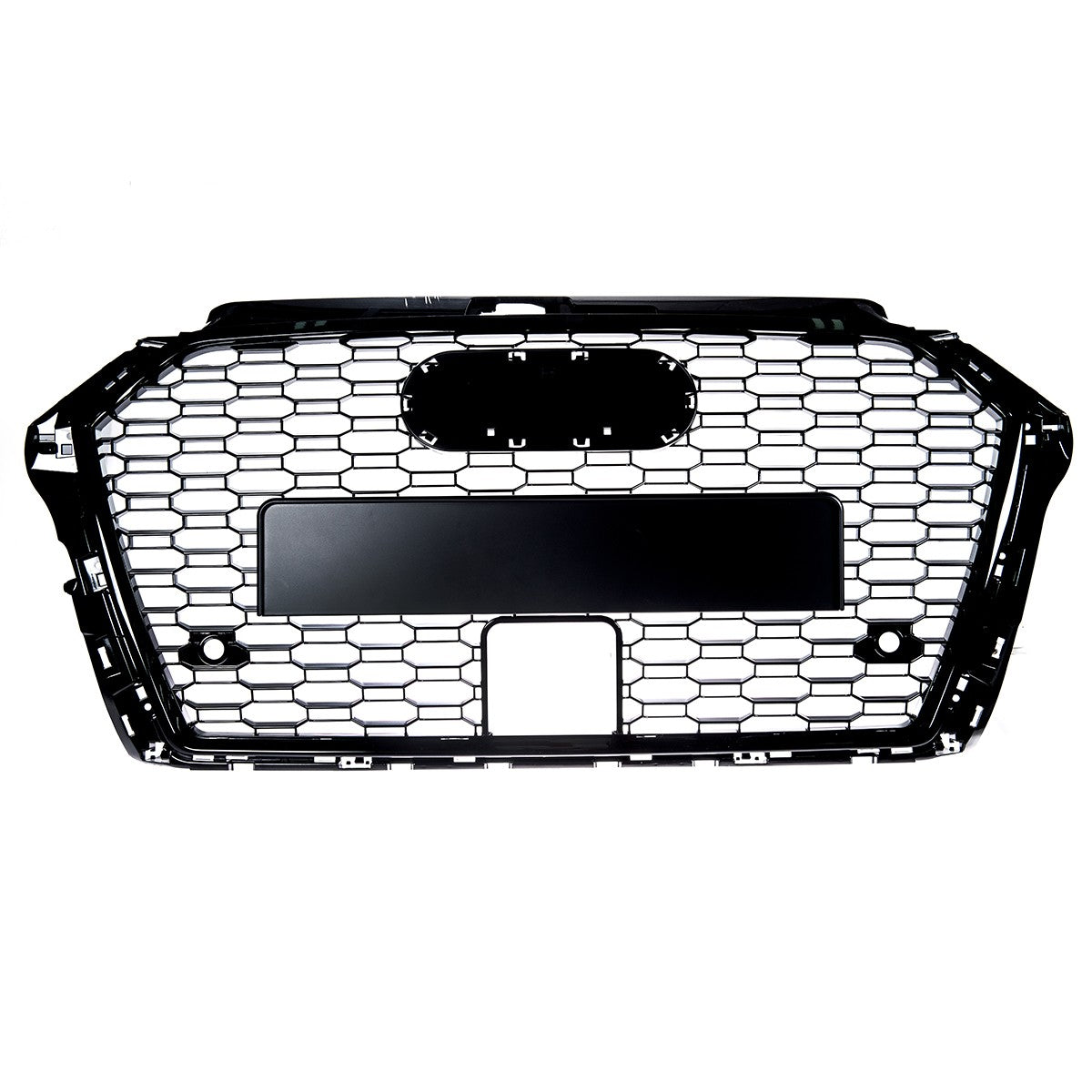 Sportgrill Hochglanz Schwarz passend für Audi A3 8V Facelift 2016-2021