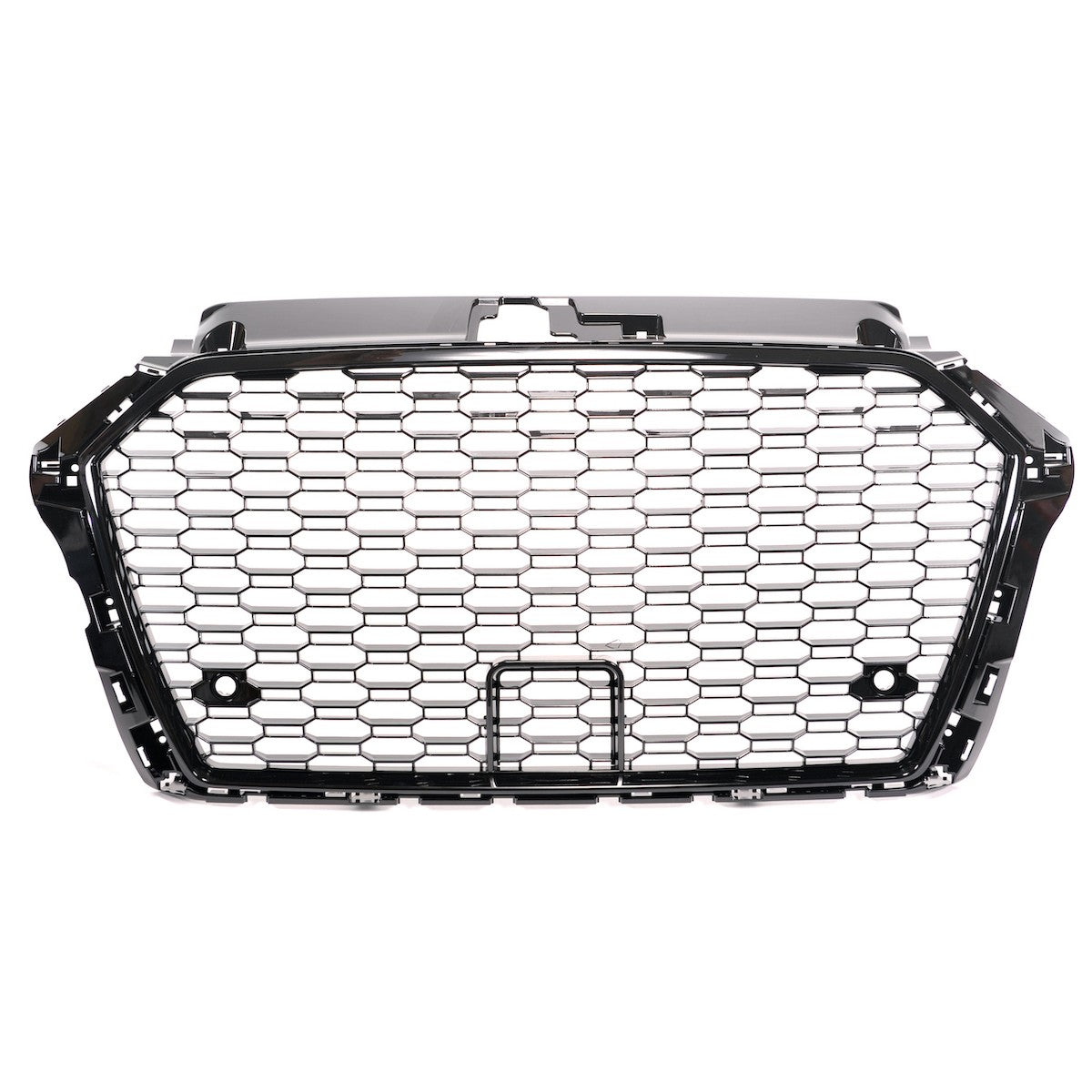 Sportgrill Hochglanz Schwarz passend für Audi A3 8V Facelift 2016-2021
