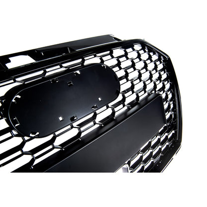 Sportgrill Hochglanz Schwarz passend für Audi A3 8V Facelift 2016-2021