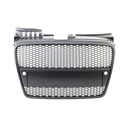 Kühlergrill Hochglanz Schwarz mit PDC passend für Audi A4 B7 2004-2008