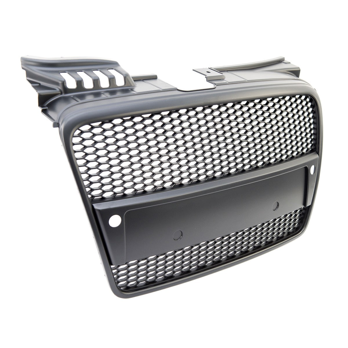 Kühlergrill Hochglanz Schwarz mit PDC passend für Audi A4 B7 2004-2008