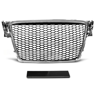Sportgrill Chrom & Schwarz passend für Audi A4 B8 8K 2008-2012