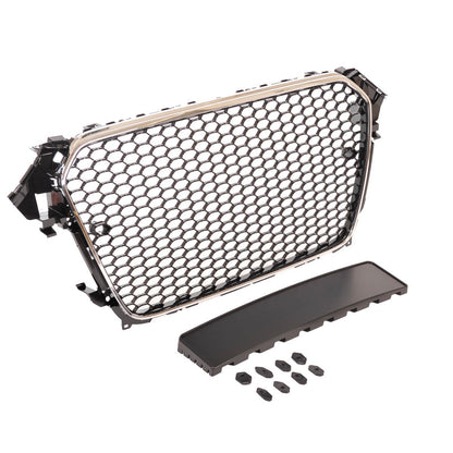 Frontgrill Chrom & Schwarz passend für Audi A4 B8 8K 2013-2016
