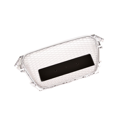 Frontgrill Silber Matt passend für Audi A4 B8 (8K) Limousine Avant 2013-2016