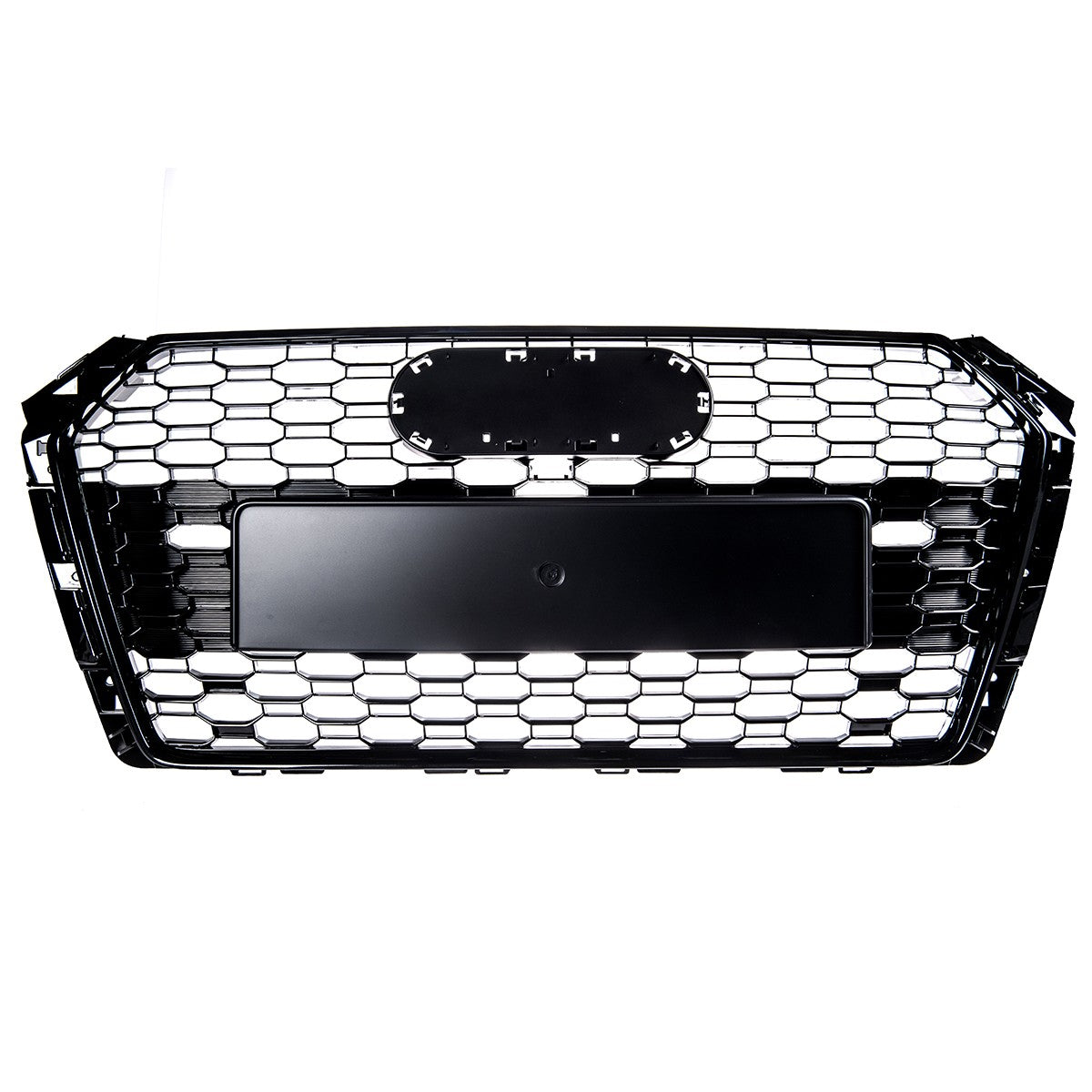 Frontgrill Hochglanz Schwarz mit PDC passend für Audi A4 B9 8W 2016-2019