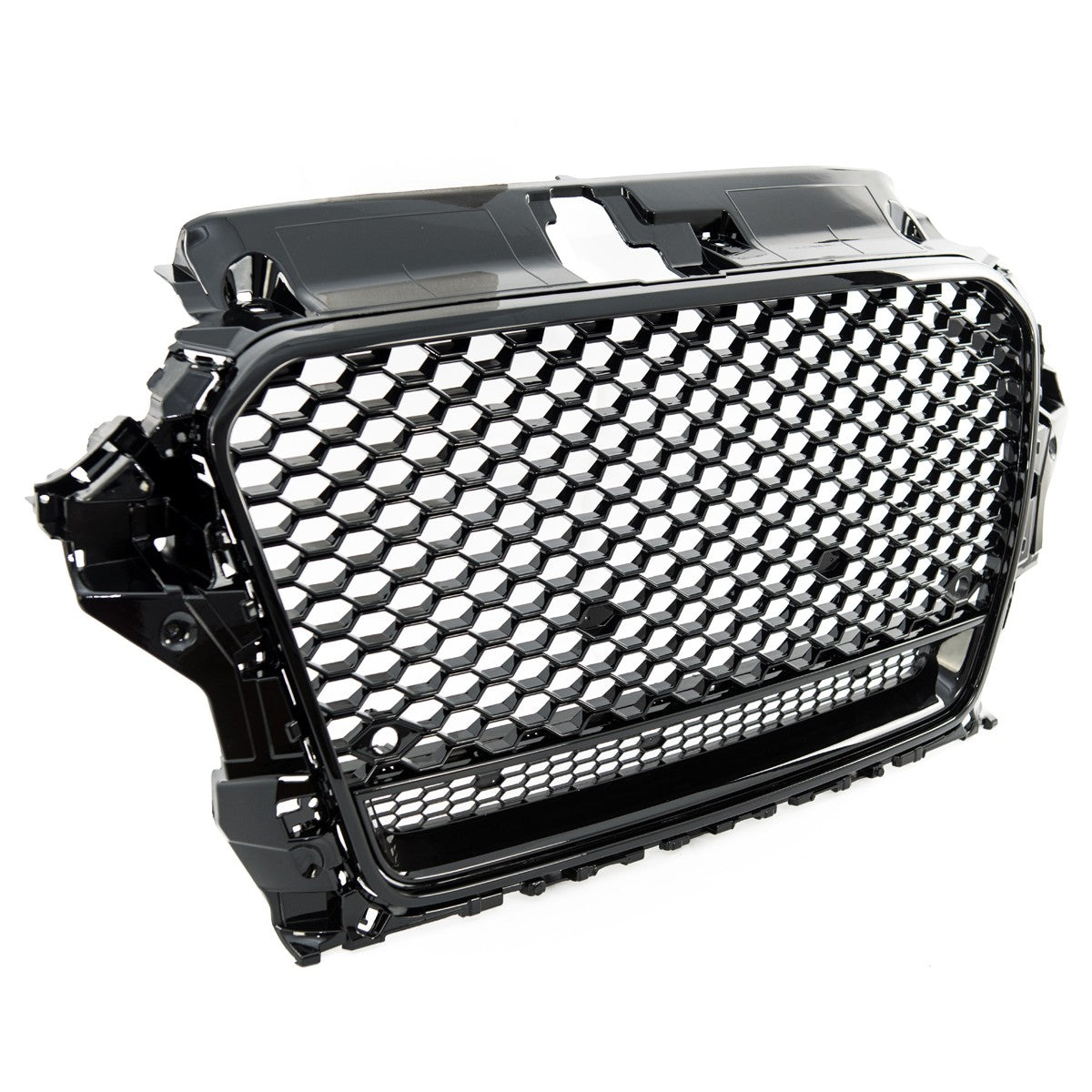 Sportgrill Hochglanz Schwarz passend für Audi A3 8V 2012-2016