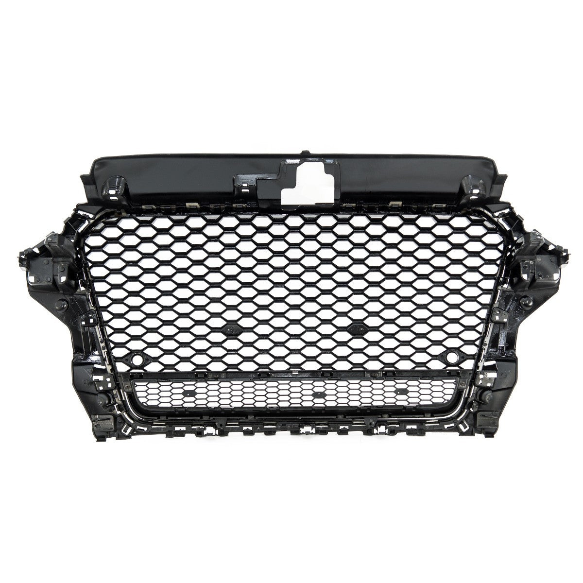 Sportgrill Hochglanz Schwarz passend für Audi A3 8V 2012-2016
