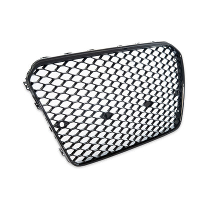 Sportgrill Hochglanz Schwarz passend für Audi A5 (8T) Facelift 2011-2015