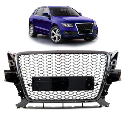 Kühlergrill Hochglanz Schwarz passend für Audi Q5 8R 2008-2012