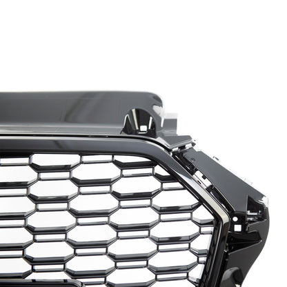Kühlergrill Hochglanz Schwarz passend für Audi A3 8V Facelift 2016-2020