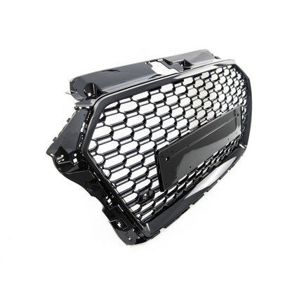 Kühlergrill Hochglanz Schwarz passend für Audi A3 8V Facelift 2016-2020