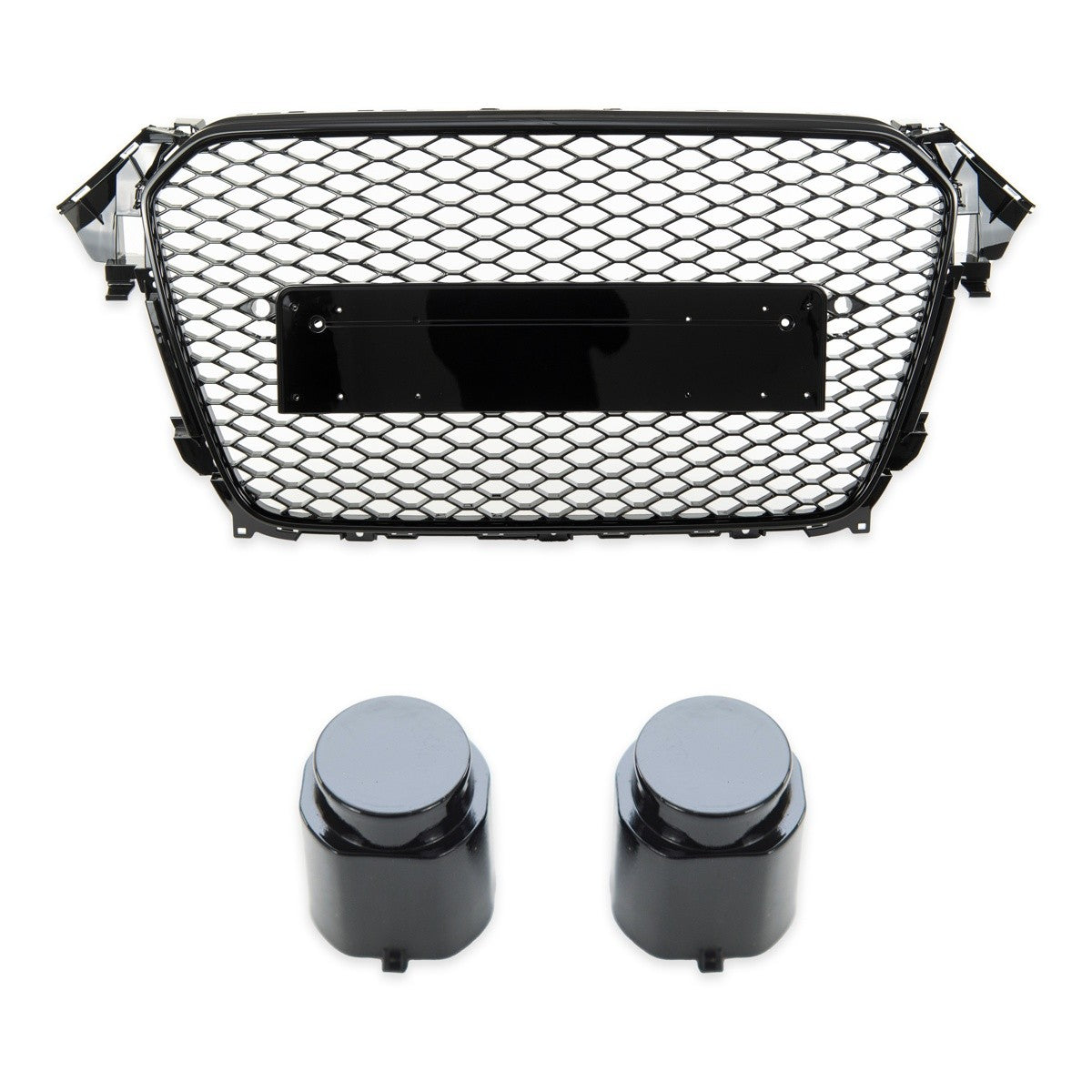 Kühlergrill Hochglanz Schwarz passend für Audi A4 B8 8K 2012-2015