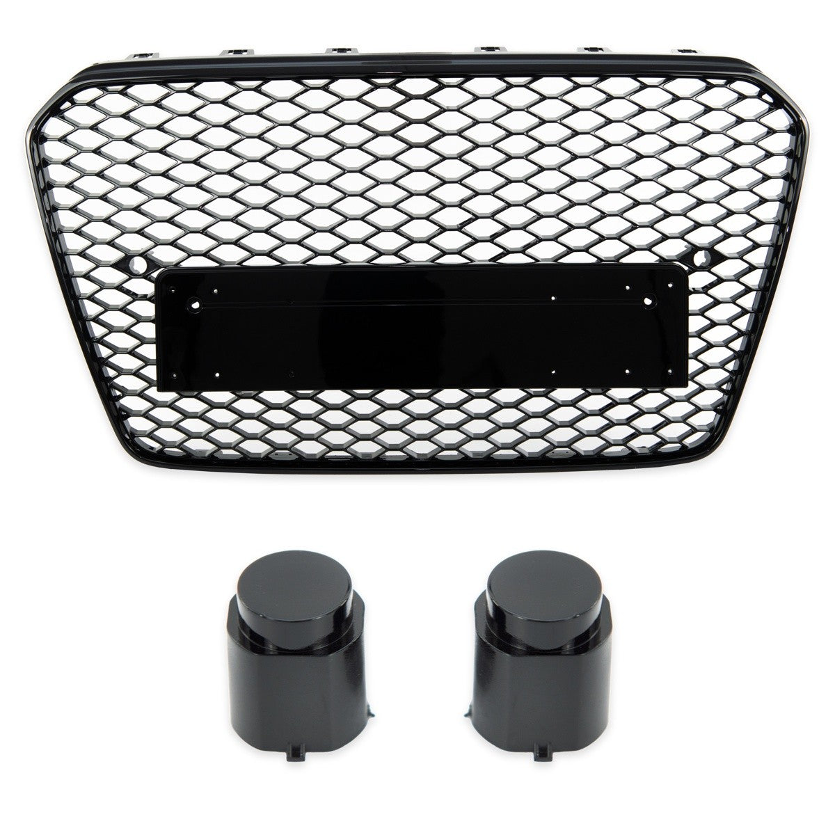 Kühlergrill Hochglanz Schwarz passend für Audi A5 8T 2012-2016