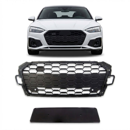 Grill Matt Schwarz passend für Audi A5 (F5) Facelift 2019-2023