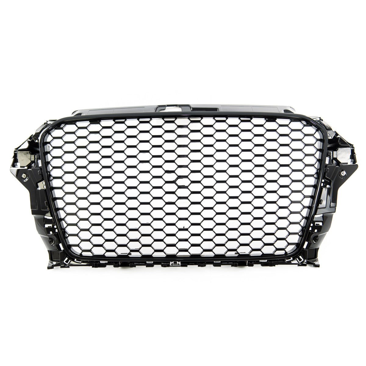 Kühlergrill Hochglanz Schwarz ohne PDC passend für Audi A3 (8V) 2012-2016