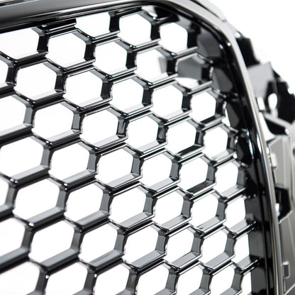 Kühlergrill Hochglanz Schwarz ohne PDC passend für Audi A3 (8V) 2012-2016